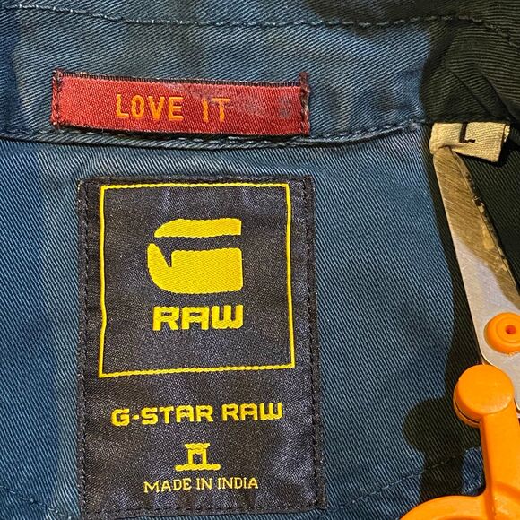 G-Star Raw Button Down Jacket Size Large - Picture 8 of 10